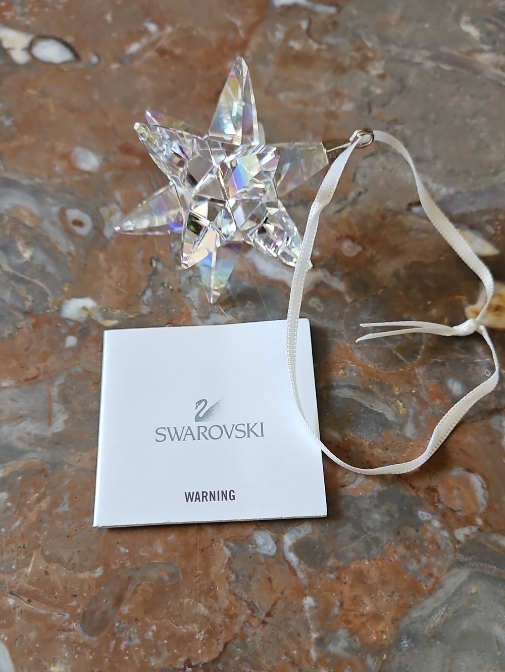 Swarovski Crystal Shimmer Star Size Medium